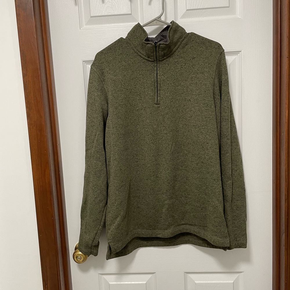 Wrangler authentics men’s shirt in green, size M